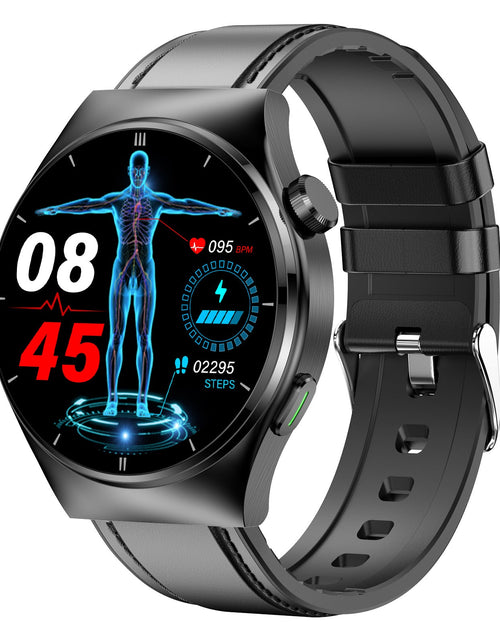 Load image into Gallery viewer, F320 laser therapy Bluetooth call uric acid lipids watch non invasive blood sugar heart rate body temperature smart watch
