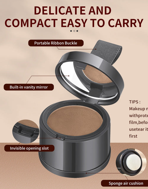 Load image into Gallery viewer, Hairline powder contouring shadow filling forehead hair replacement artifact waterproof and sweat-proof
