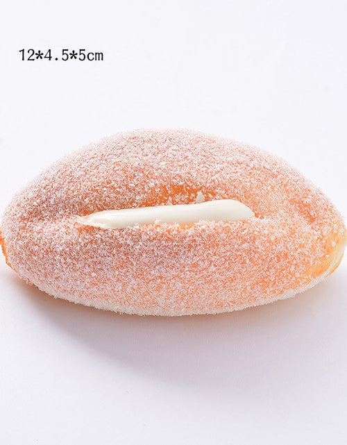 Load image into Gallery viewer, Squishy Food Creative Simulation Bread Toast Donuts Slow Rising Squeeze Stress Relief Toys Spoof Tease People Desktop Decoration
