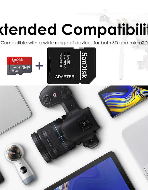 Load image into Gallery viewer, Micro SD Card 64GB Video Monitoring Traffic memory card 128GB 256GB Max 512GB 1TB smartphone DJI drone cardfor car
