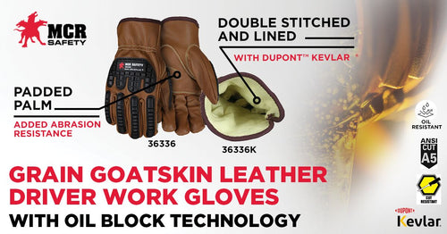 Load image into Gallery viewer, Kevlar Stitched Goat Leather Impact Gloves
