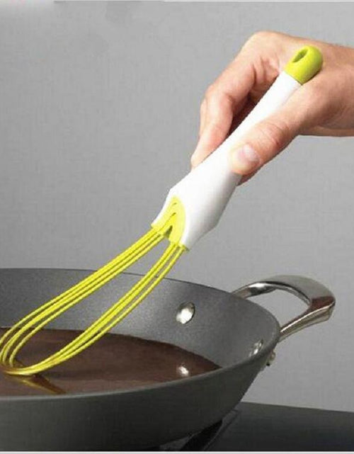 Load image into Gallery viewer, Rotating plastic egg beater multifunctional manual egg mixer easy to clean and dough baking tool
