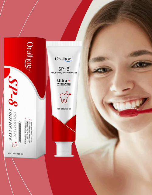 Load image into Gallery viewer, Oralhoe Probiotics Brightening Mint Toothpaste Fresh Breath Clean Beautiful Teeth Care For Teeth Oral Care
