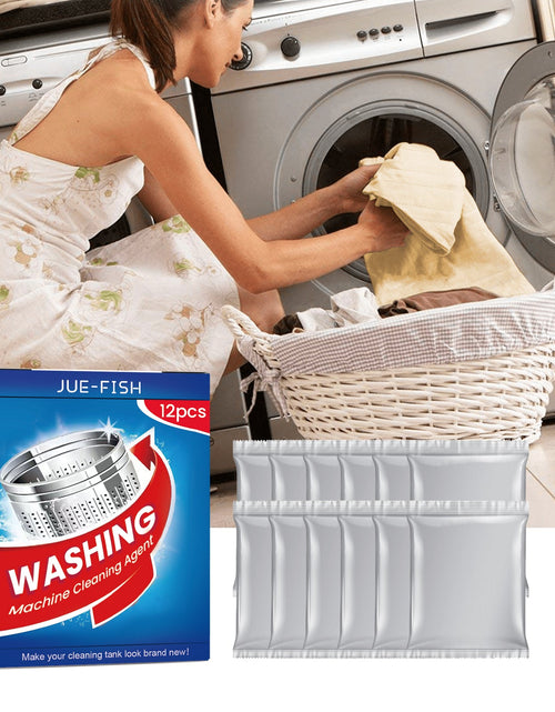 Load image into Gallery viewer, Washing Machine Cleaner, Washing Machine Tank Automatic Drum Liner Dirt Cleaning Sheet
