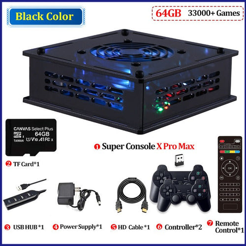 Load image into Gallery viewer, Retro mini video game console with dual systems of PSP/N64 for TV
