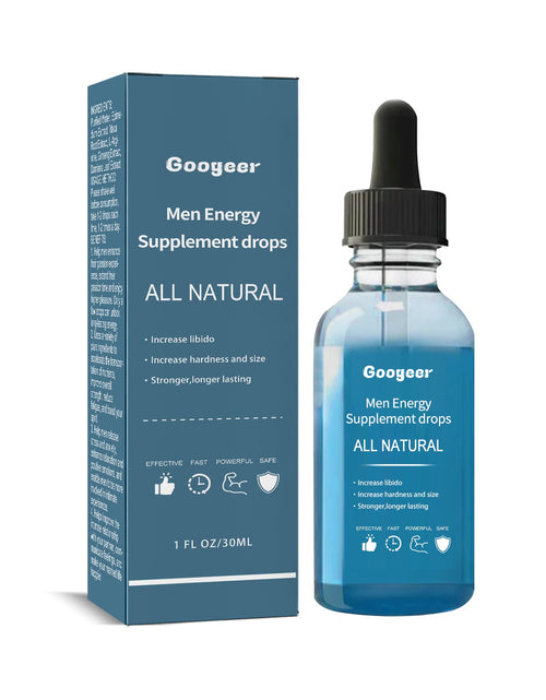 Load image into Gallery viewer, Googeer Men's Enhancement Supplement Drops, Men's Energy Supplement Liquid
