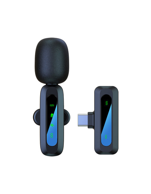 Load image into Gallery viewer, J3 wireless lavalier microphone mini intelligent noise cancelling outdoor live microphone
