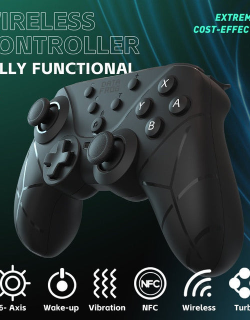 Load image into Gallery viewer, Suitable for Nintendo Switch/oled/lite/PC wireless Bluetooth controller with Turbo vibration NFC function
