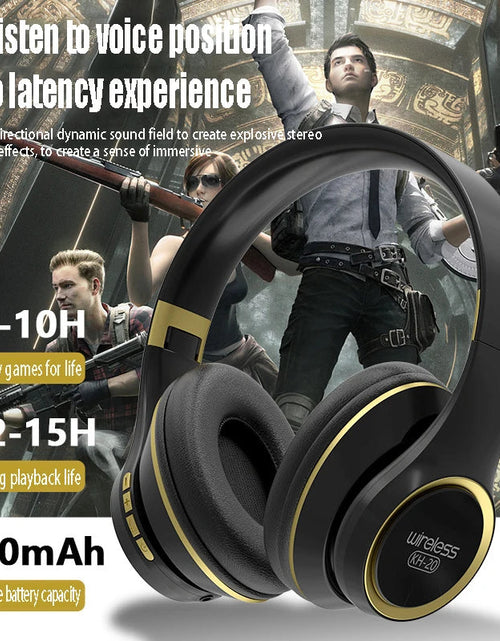Load image into Gallery viewer, KH20 Bluetooth Headset Business Phone Headset E-sports Game Headset New Product
