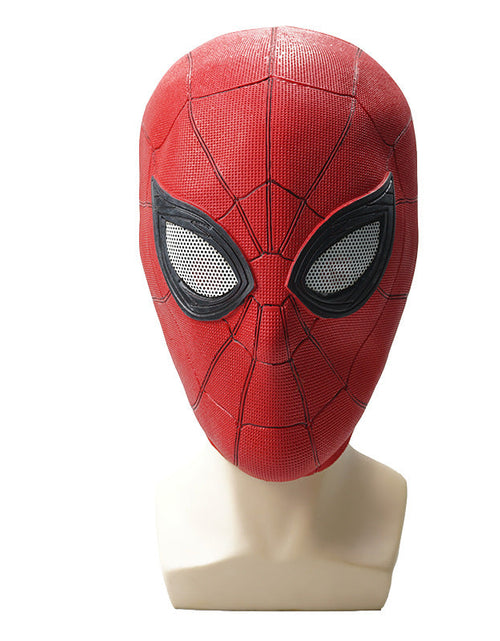 Load image into Gallery viewer, Spider Man hero mask headgear new latex Halloween Cosplay peripheral props
