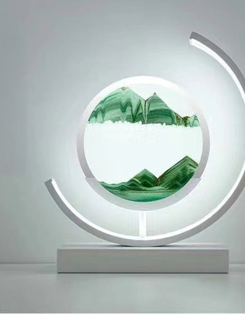 Load image into Gallery viewer, LED Flowing Sand Painting Lamp: Night Light for Home (Gift Option)

