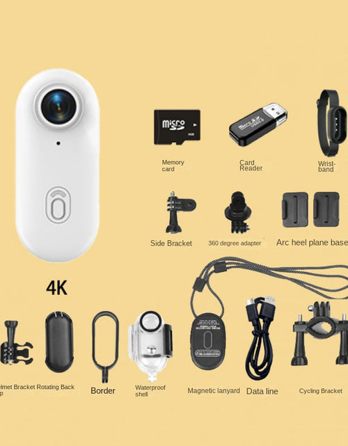 Load image into Gallery viewer, Thumb Bike Camera Magnetic Back Clip Sports Camera Thumb Recorder Pet
