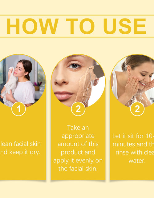 Load image into Gallery viewer, Hoygi Turmeric Mud Film Gently Cleans Skin Pores, Moisturizes Skin Care, Moisturizes Moisture, Locks Water And Moistens Soft Mud Film
