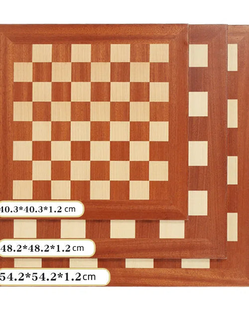 Load image into Gallery viewer, International Chess Heavy Woodgrain Chess Wooden Chess Board Western Chess Adult Luxury Set Chess
