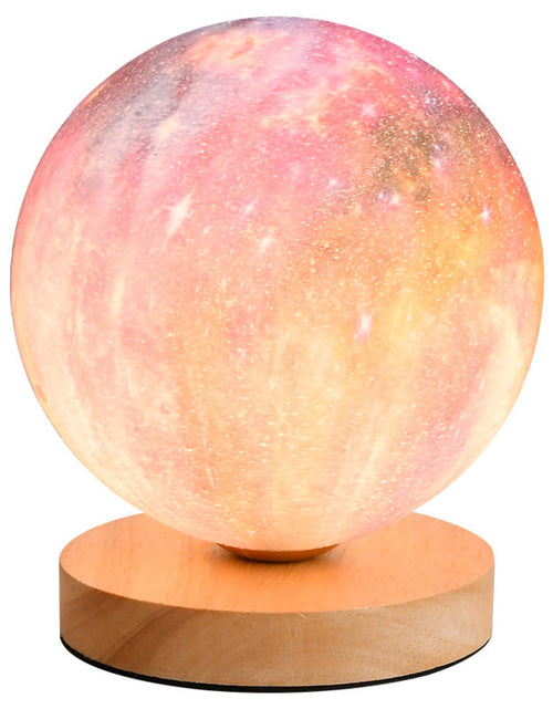 Load image into Gallery viewer, 3D Moon Lamp Moon Lamp Desk Charging Lamp Bedroom Bedside Lamp Creative Ins Gift Atmosphere Night Lamp
