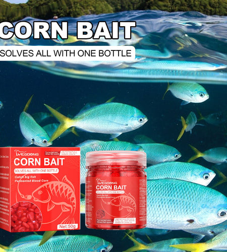 Yegbong Corn Fish Bait, Reservoir Fish Bait Fishing Lure Fish Portable Fish Primer