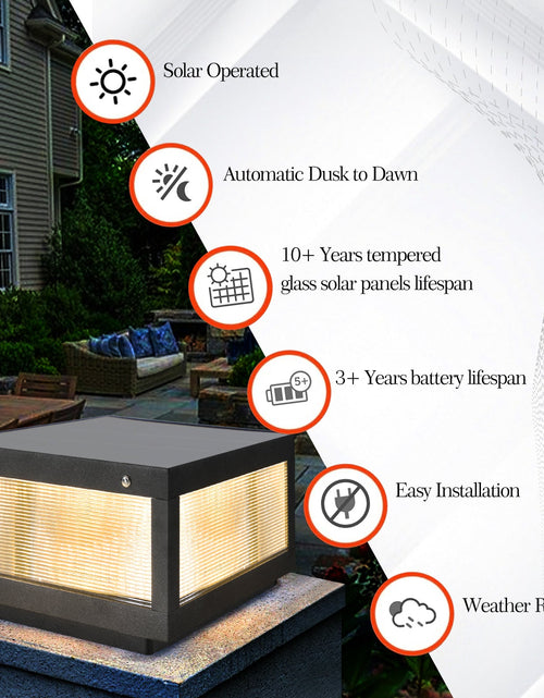 Load image into Gallery viewer, Solar Wall Lamp With Dimmable LED
