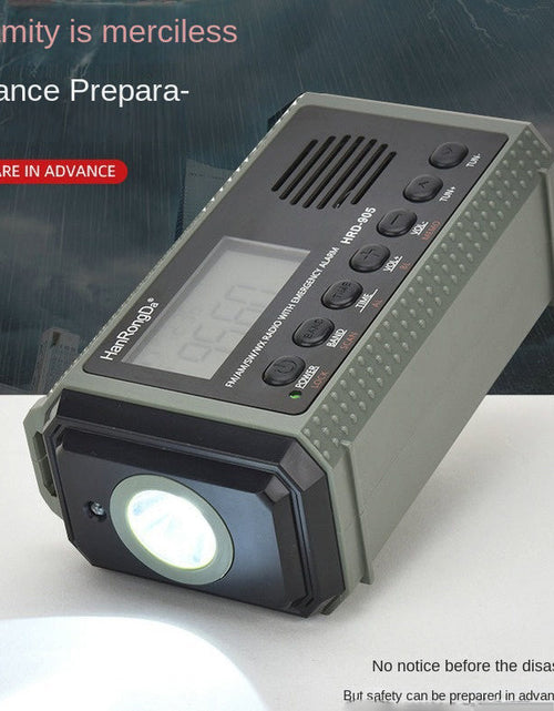 Load image into Gallery viewer, Radio disaster prevention and emergency full band radio solar charging lighting mobile portable radio
