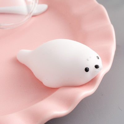 Load image into Gallery viewer, Squishy Soft Cute Cat Wipes Antistress Boot Ball Decompression Sticky Eliminate Pets Fun Stress Squishies Squeeze Friet Kit Toys
