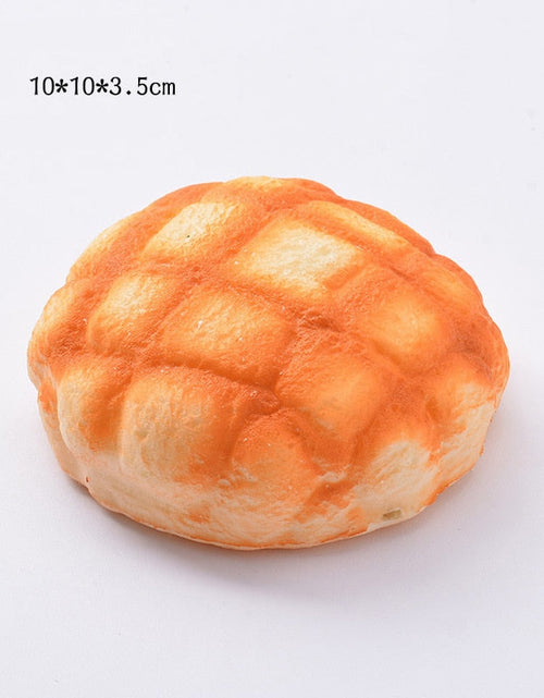 Load image into Gallery viewer, Squishy Food Creative Simulation Bread Toast Donuts Slow Rising Squeeze Stress Relief Toys Spoof Tease People Desktop Decoration
