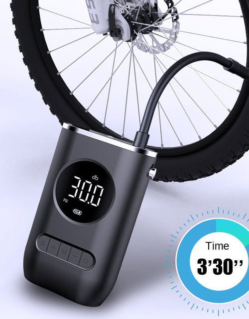 Load image into Gallery viewer, New Car Portable Inflator Pump Mini Bicycle Electric Tire Handheld Wireless Charging Super Car Inflator Pump

