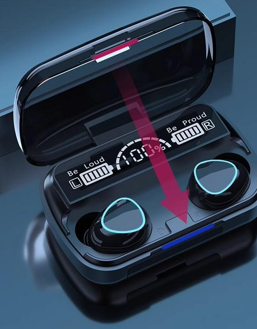 Load image into Gallery viewer, M10 Bluetooth earphones with ultra long battery life high battery capacity wireless noise reduction gaming earphones
