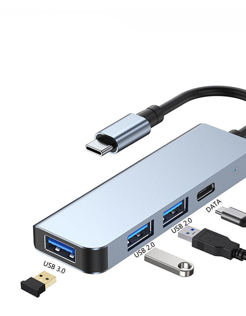 Load image into Gallery viewer, Type-C4-in-1 docking station 3.0USB laptop MacBook hub splitter
