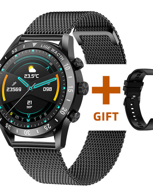 Load image into Gallery viewer, Bluetooth call smart watch pedometer sports multifunctional men's waterproof bracelet watch
