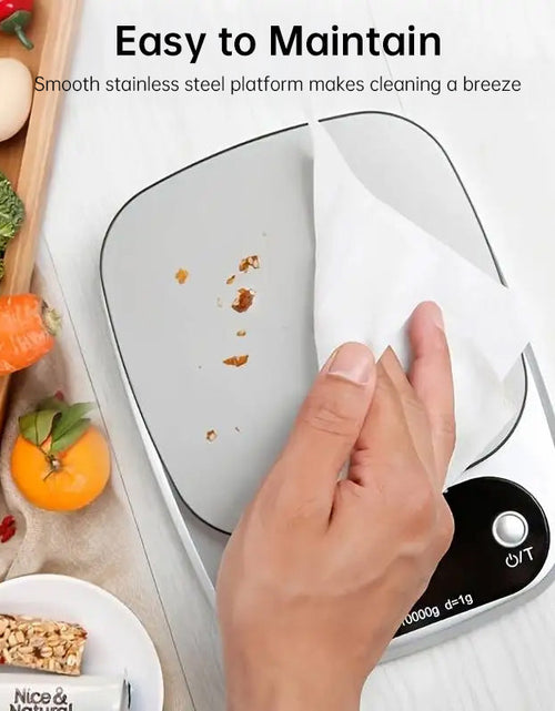 Load image into Gallery viewer, High-Precision Kitchen Scale: 10kg (for Food Baking/Jewelry), LCD, Multi-Function
