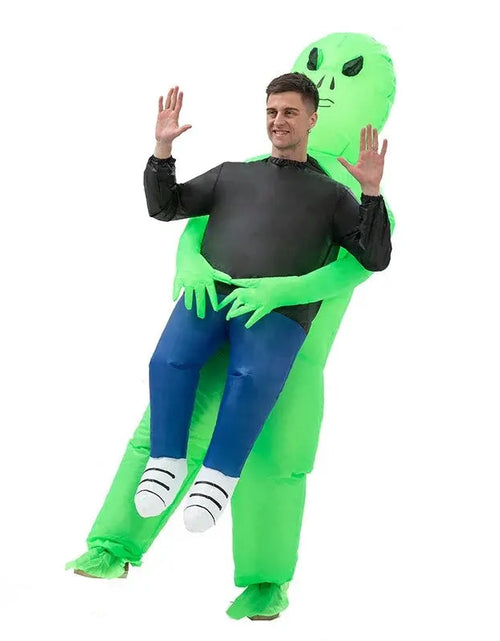 Load image into Gallery viewer, Adult Alien Inflatable Costume Kids Party Cosplay Costume Funny Suit Anime Fancy Dress Halloween Costume
