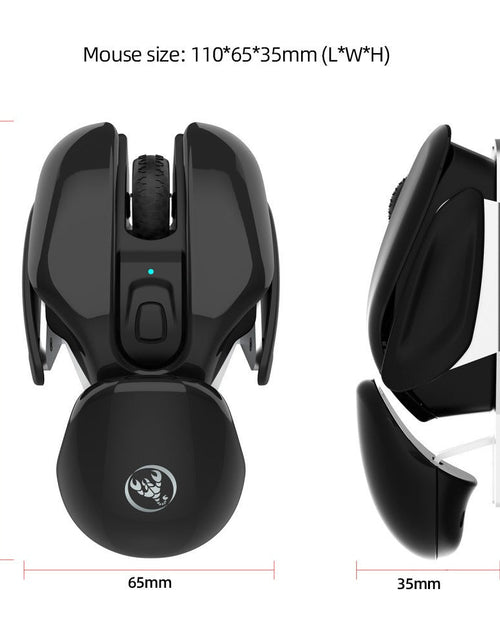 Load image into Gallery viewer, New USB wireless mouse 1600DPI rechargeable office mouse desktop laptop accessories
