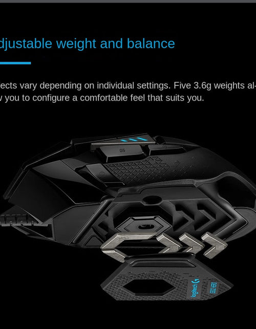 Load image into Gallery viewer, Logitech G502Hero Dominator Cable Gaming Mouse G502SE Esports PUBG RGB Backlight
