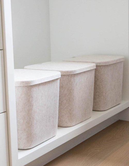 Load image into Gallery viewer, The Sculpted Bin - Original with Lid | Set of 3
