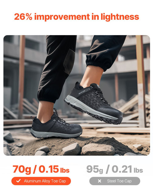Load image into Gallery viewer, Athletic Steel Toe Safety Sneakers
