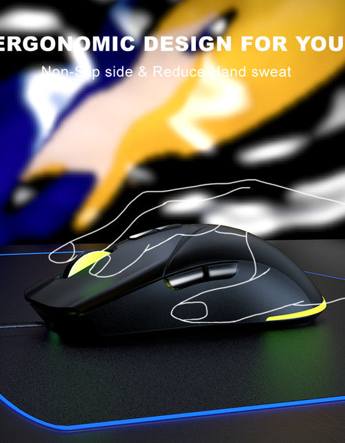 Load image into Gallery viewer, 7D Youbat wired gaming mouse 6-speed 7200DPI mouse gaming mouse
