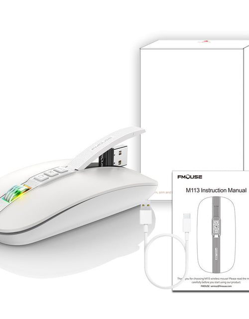 Load image into Gallery viewer, Wireless Mouse Bluetooth Dual Mode 2.4G/BT5.1 Silent Mouse 2400DPI PC Notebook Business Office
