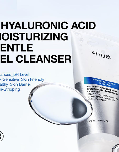 Load image into Gallery viewer, Moisturizing Gentle Gel Cleanser, Hyaluronic Acid, Squalane, Ceramide, Foaming Facial Korean Cleanser, Ph Balance, Daily Hydrating Face Wash, Korean Skincare (150Ml/5.07Fl Oz.)
