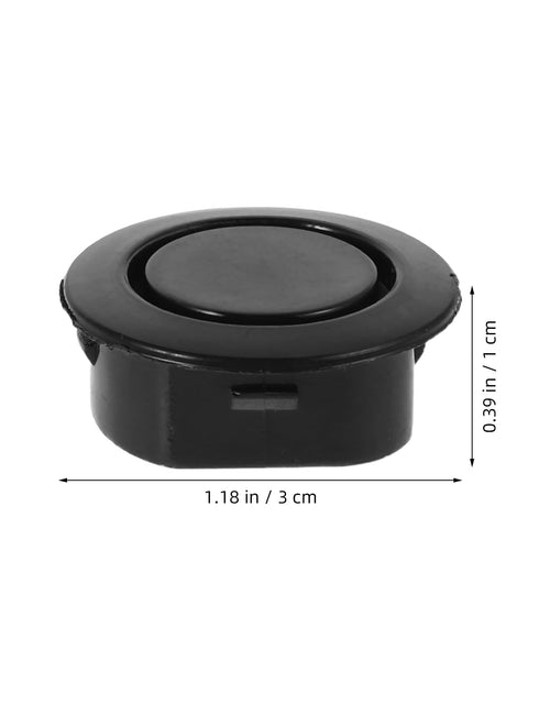 Load image into Gallery viewer, Homoyoyo 10PCS Car Rear Bumper Radar Hole Cover Plastic Plugs Black
