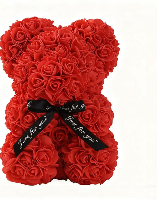 Load image into Gallery viewer, Mother's Day Gift 25cm Foam Flower Bear PE Rose Flower Bear PVC Gift Box Valentine's Day Cross-border Bestseller
