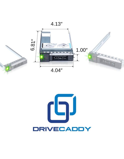 Load image into Gallery viewer, DRIVECADDY 3-Pack 3.5" Hard Drive Caddy 2.5" to 3.5" Adapter Dell Servers
