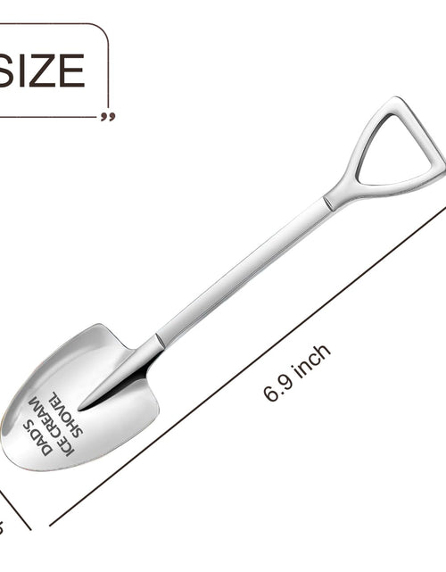 Load image into Gallery viewer, LLESCA Personalized Dad Ice Cream Shovel Stainless Steel Engraved Gift

