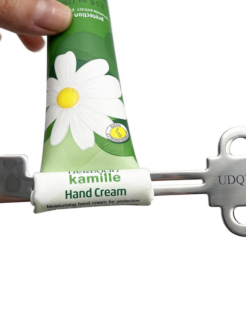 Load image into Gallery viewer, UDQYQ Stainless Steel Tube Squeezer Key 3 Pieces Silver Metal Dispenser
