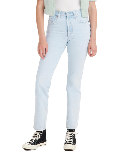 Load image into Gallery viewer, Levi's Women's 501 Original Fit Jeans Ojai Lake Light Cotton Size 32R
