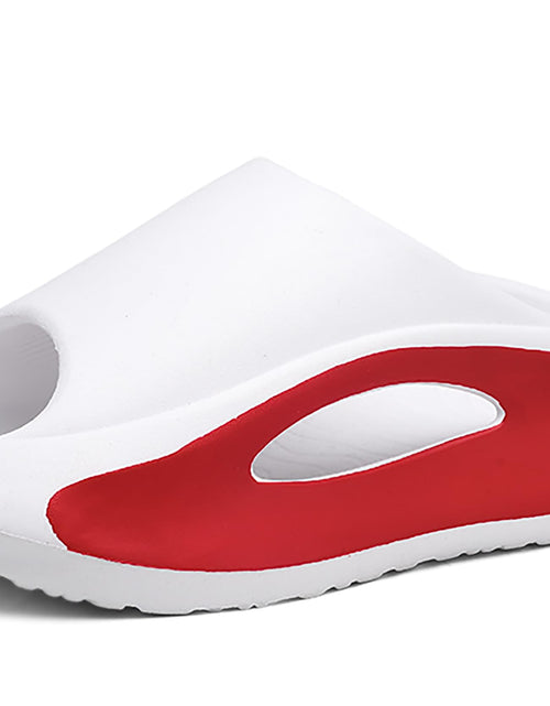 Load image into Gallery viewer, Meik Mangni Platform Slide Sandals Non-Slip Lightweight White Size 8-8.5W/7-8M

