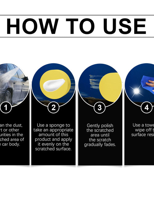Load image into Gallery viewer, Rayhong Car Scratch Remover, Car Scratch Maintenance Paste Quick Scratch Clean And Easy To Use
