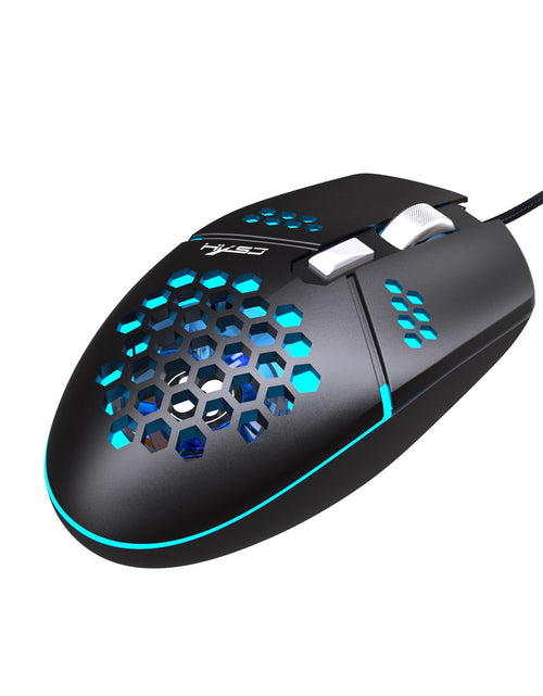 Load image into Gallery viewer, J400 new fan macro programming wired hole gaming mouse 8000dpi adjustable anti sweat design
