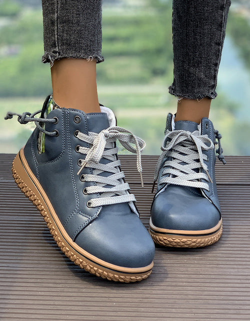 Load image into Gallery viewer, FitiqueFit Women’s Flat Heel Martin Boots
