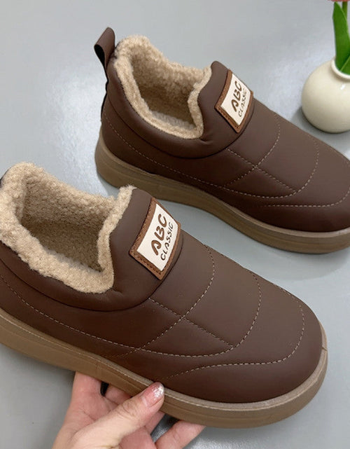 Load image into Gallery viewer, Women’s Cold-Resistant Warm Cotton Shoes
