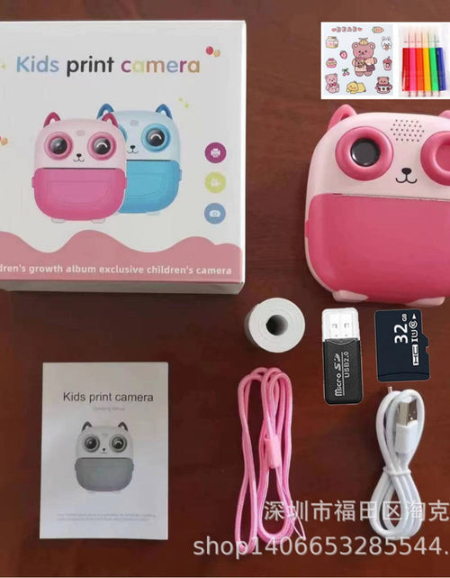 Load image into Gallery viewer, Polaroid high-definition printing photography video recording instant shooting instant printing children's digital camera gift

