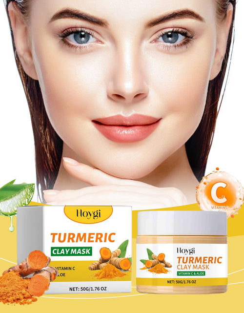 Load image into Gallery viewer, Hoygi Turmeric Mud Film Gently Cleans Skin Pores, Moisturizes Skin Care, Moisturizes Moisture, Locks Water And Moistens Soft Mud Film
